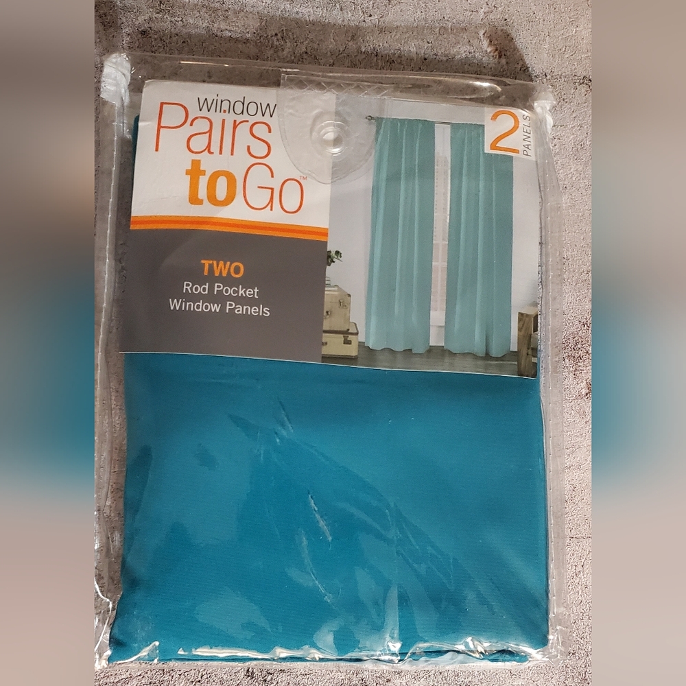 Pairs to Go Curtains  2 40 X 63 panels